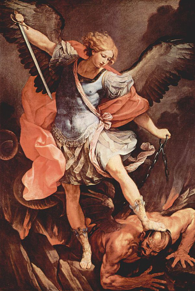 Guido Reni”s Michael (in Santa Maria della Concezione church, Rome, 1636) Content Illustration