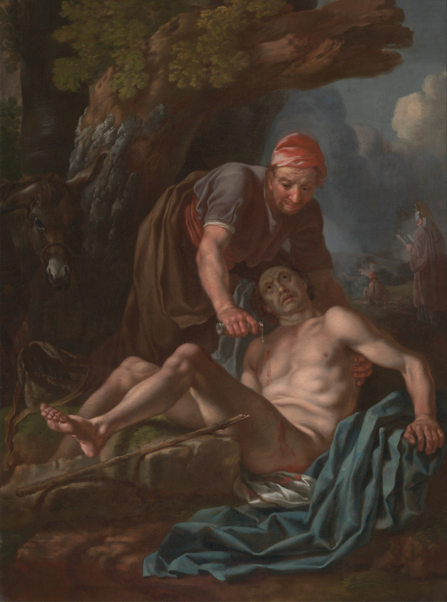 Source: Google Art Project; Francis Hayman - The Good Samaritan Content Illustration